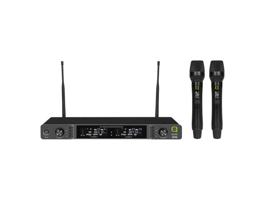 Q-Audio QWM 1970 HH Dual Handheld Wirelsss Microphone System - Fair Deal Music