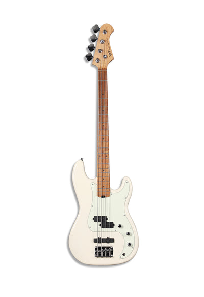 SQOE SPJ600 PJ-Style Bass in White - Fair Deal Music