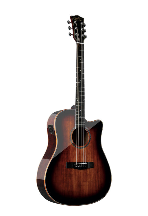 SQOE S370FG Electro Acoustic Guitar Sunburst - Fair Deal Music