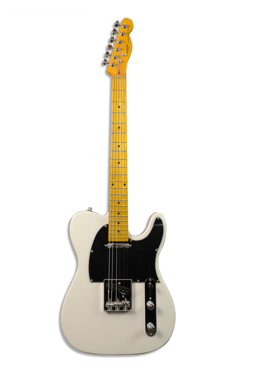 SQOE SETL250 T-Style Electric Guitar White - Fair Deal Music