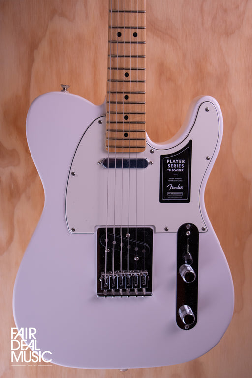 Fender Player Telecaster MN, Polar White, Ex Display - Fair Deal Music