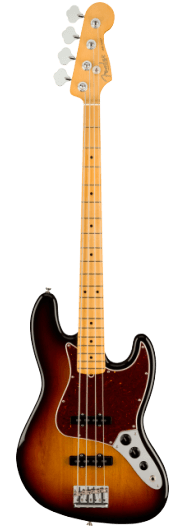Fender American Professional II Jazz Electric Bass Maple in 3 Tone Sunburst, Open Box - Fair Deal Music