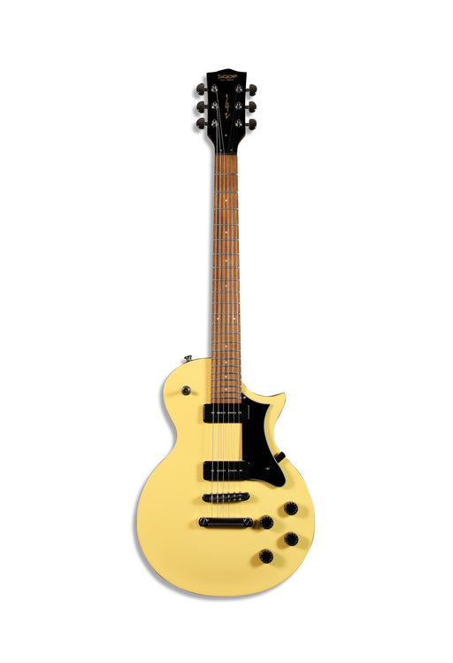 SQOE SELP90 LP Style Guitar Yellow - Fair Deal Music