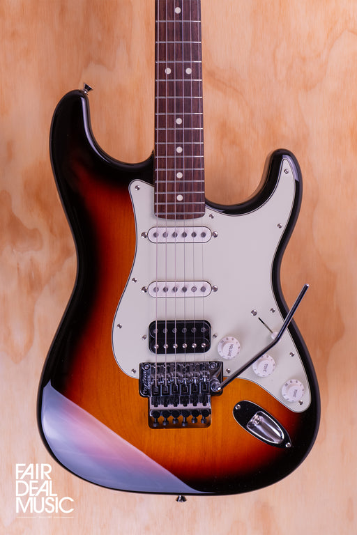 Fender Stratocaster HSS Floyd Rose JP-21 3 Tone Sunburst, EX-DISPLAY - Fair Deal Music