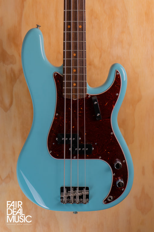 Fender American Vintage II 60 P Bass Rw, Daphne Blue, EX-DISPLAY - Fair Deal Music