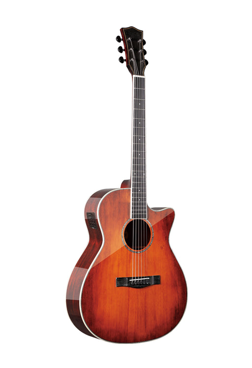 SQOE S340FG-CS Electro Acoustic Guitar Cherry Sunburst - Fair Deal Music