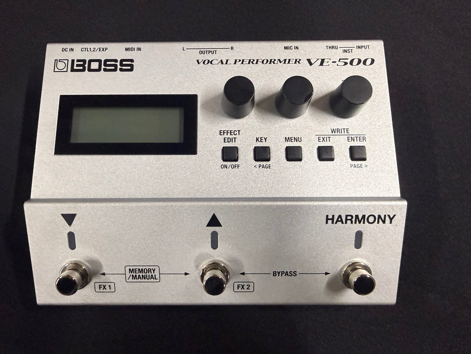 Boss VE-500 Vocal Effects Processor, (Used)