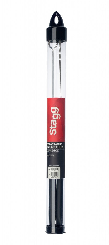 Stagg SBRU20-RM Telescopic brushes - Fair Deal Music