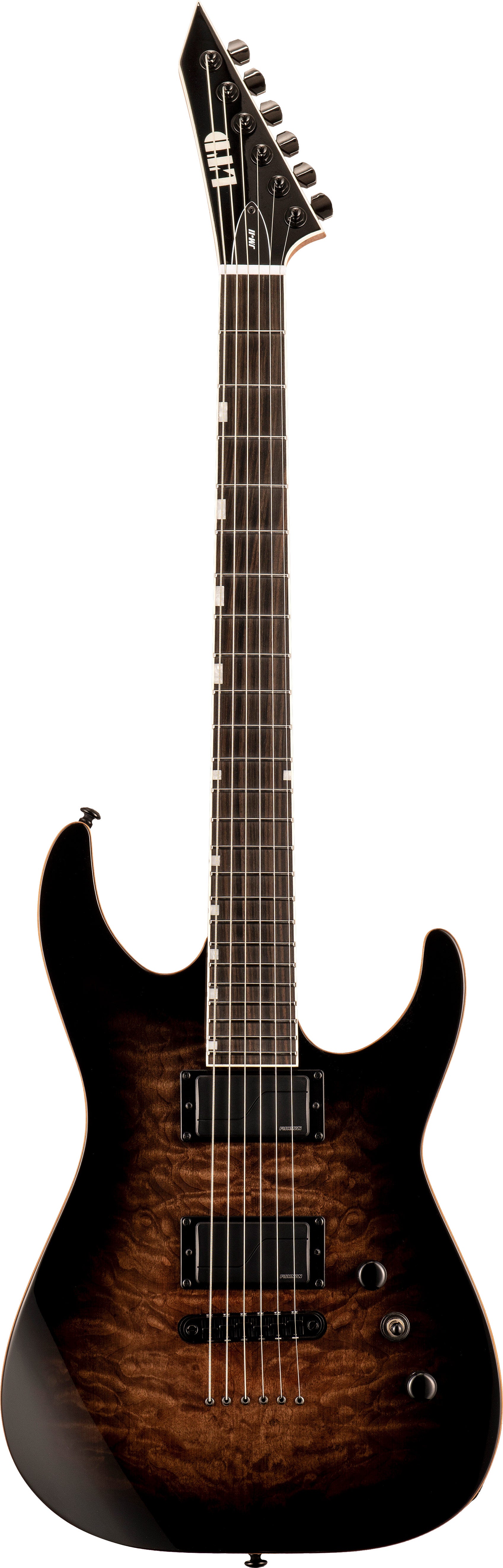 ESP LTD JM-II Josh Middleton, Black Shadow Burst - Fair Deal Music