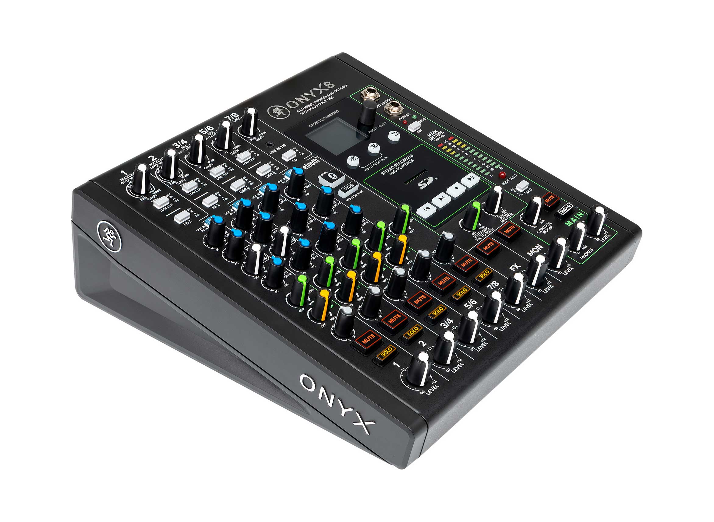 Mackie Onyx8 8-Channel Premium Analog Mixer with Multitrack USB - Fair Deal Music