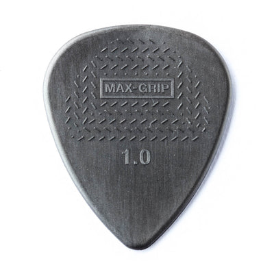 Jim Dunlop Max-Grip Nylon Standard Guitar Plectrum 1.0mm 12 Pack - Fair Deal Music