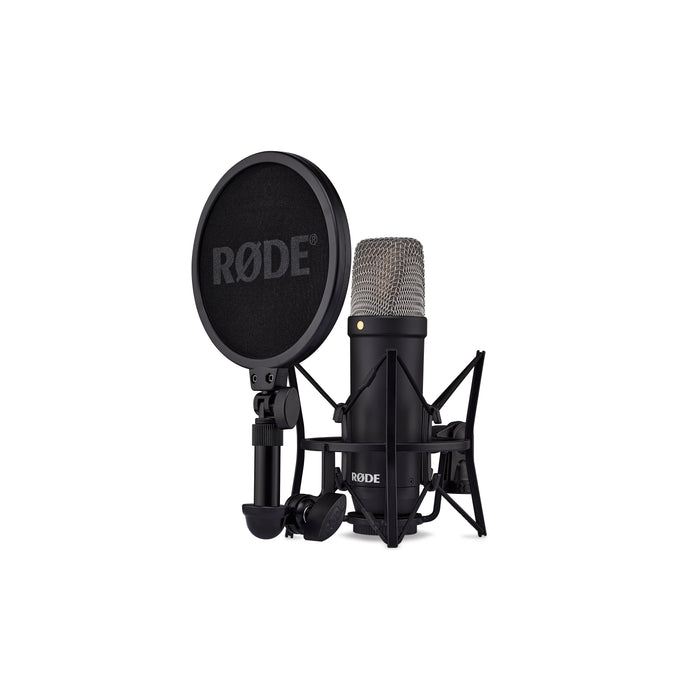 RODE NT1 Signature Series Studio Condenser Microphone Black - Fair Deal Music