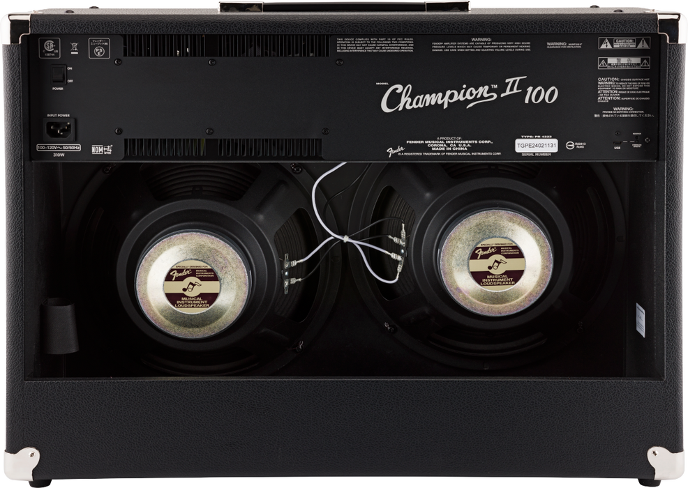 Fender Champion II 100 Electric Guitar Amp - Fair Deal Music