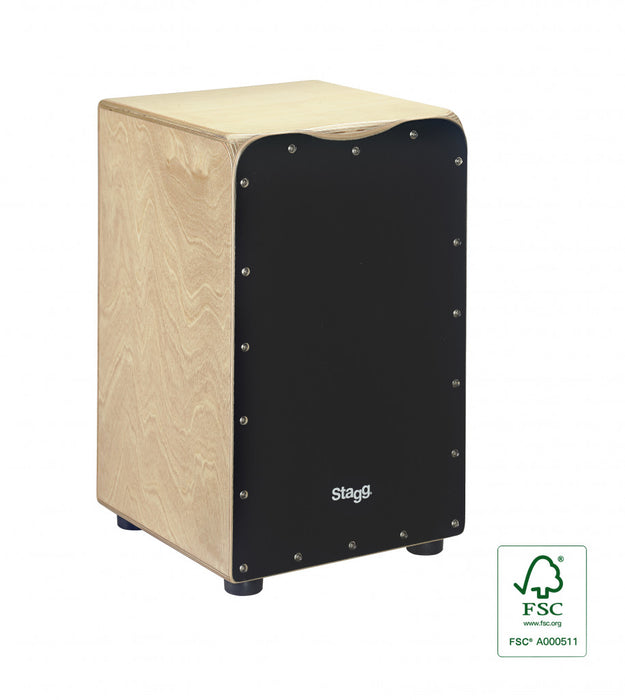 Stagg CAJ-50M-BK Cajon - Fair Deal Music