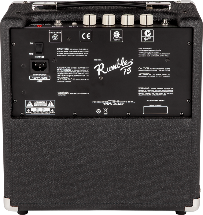 Fender Rumble 15 Bass Guitar Combo - Fair Deal Music