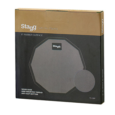 Stagg TD-08R 8" desktop practice pad - Fair Deal Music