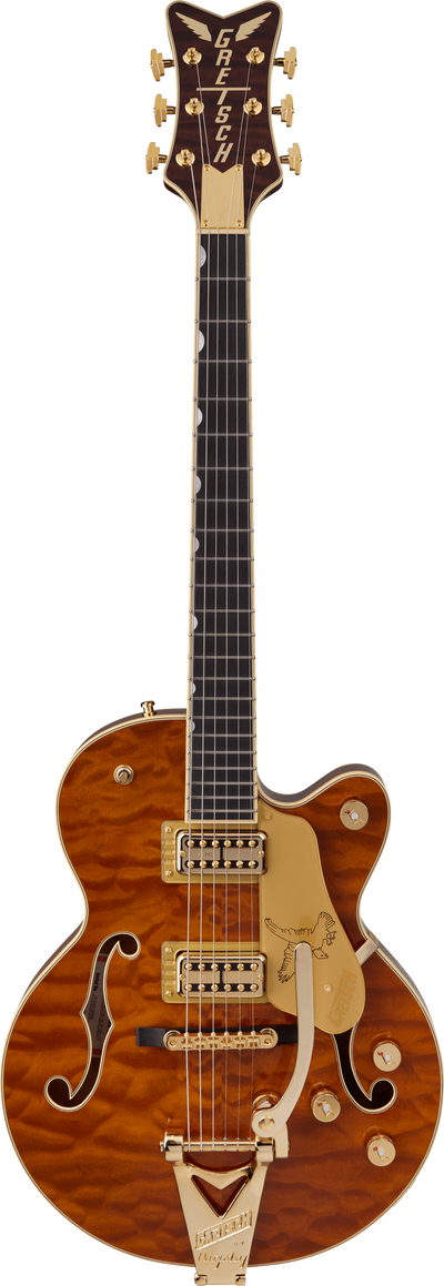 Gretsch Limited Edition Falcon Center Block Jr. with Bigsby, Roundup Orange - Fair Deal Music