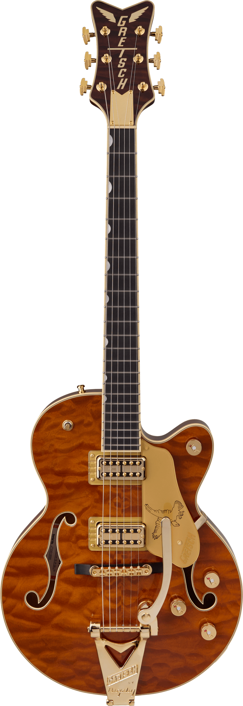 Gretsch Limited Edition Falcon Center Block Jr. with Bigsby, Roundup Orange - Fair Deal Music