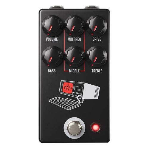 JHS Pedals Hard Drive High-Gain Distortion Pedal – Black - Fair Deal Music