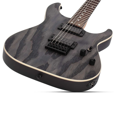 Schecter C-1 Standard Electric Guitar in Charcoal Satin, Ex Display - Fair Deal Music