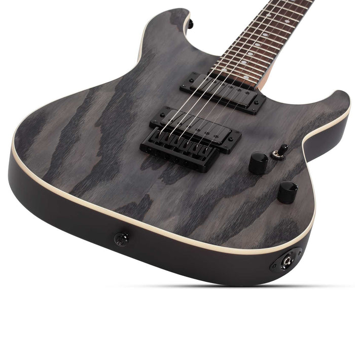 Schecter C-1 Standard Electric Guitar in Charcoal Satin - Fair Deal Music