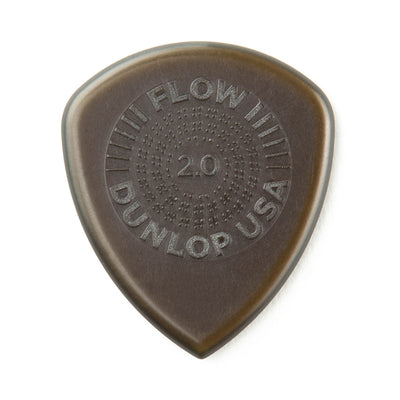 Jim Dunlop Flow Standard Guitar Picks 2.00mm, 6 Pack - Fair Deal Music