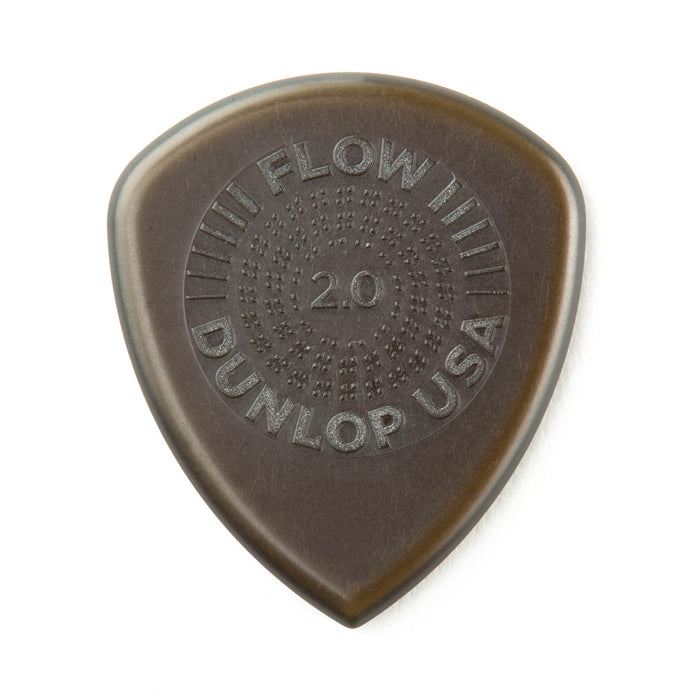 Jim Dunlop Flow Standard Guitar Picks 2.00mm, 6 Pack - Fair Deal Music