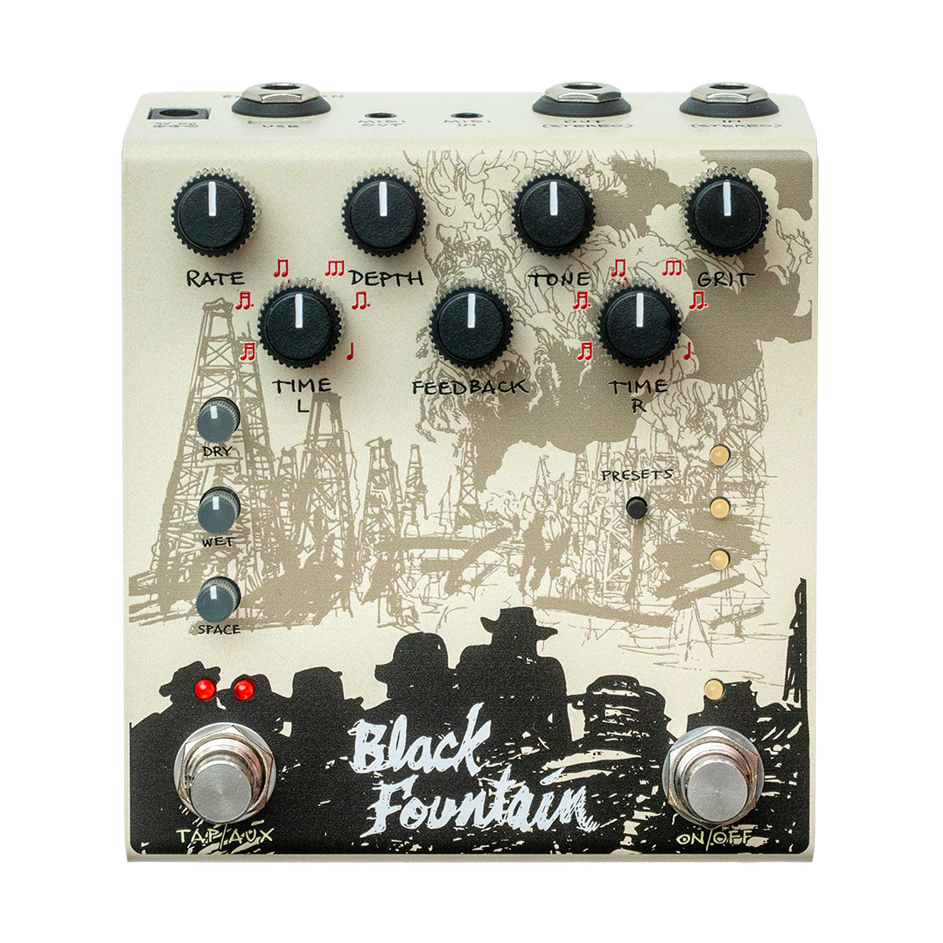 Old Blood Noise Endeavors Black Fountain Stereo - Fair Deal Music