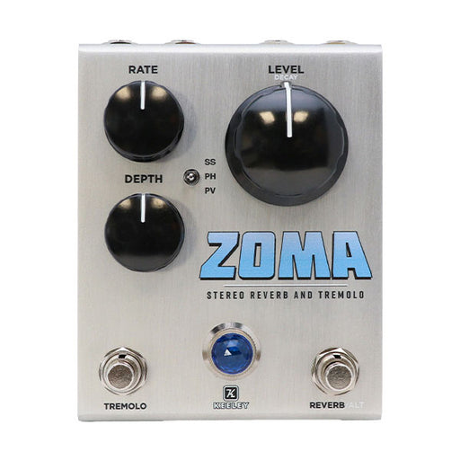 Keeley Zoma High Fidelity Reverb and Tremolo Pedal - Fair Deal Music