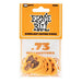 Ernie Ball Everlast Orange 0.73mm 12 Pack Plectrums - Fair Deal Music