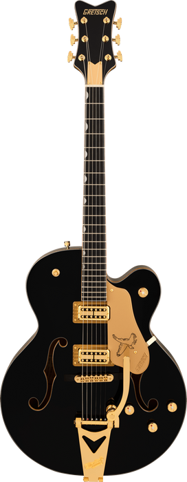 Gretsch Synchromatic Falcon Hollow Body Single-Cut with Bigsby, Black - Fair Deal Music