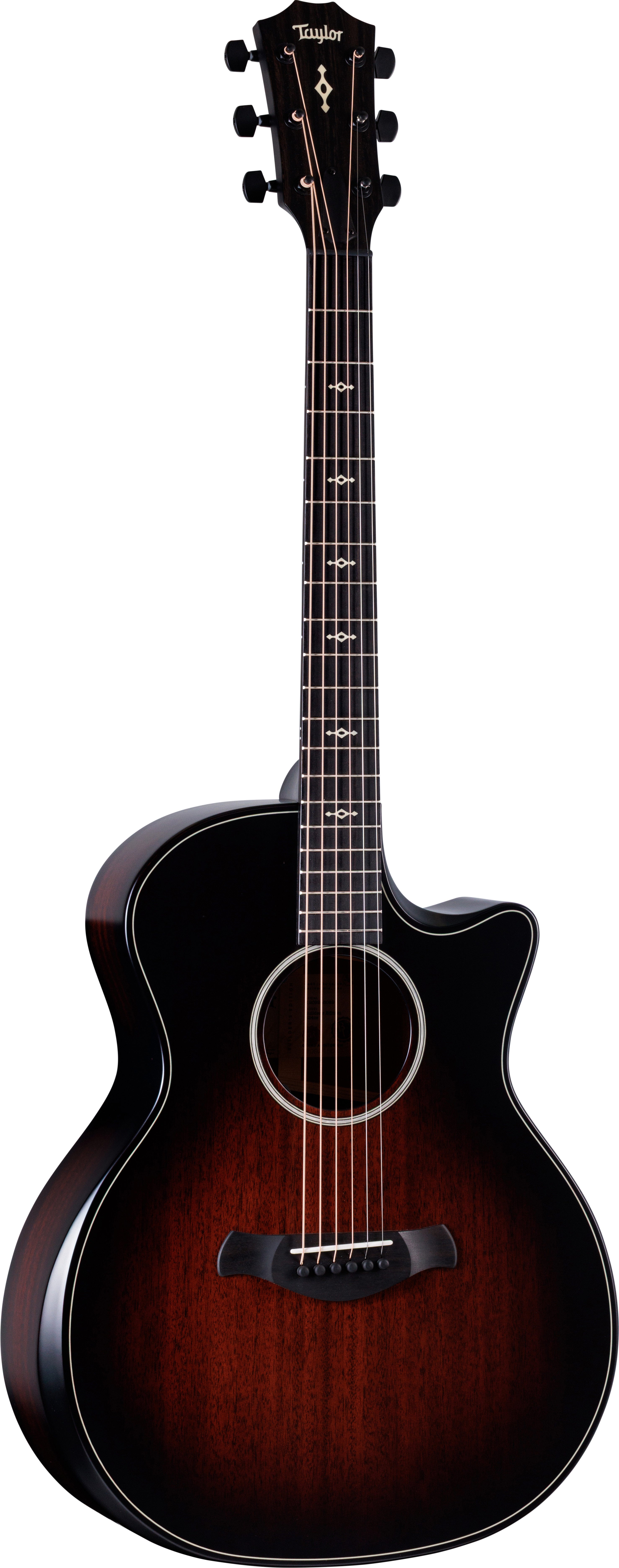 Taylor Builder's Edition 324ce Next Generation, Tobacco Kona Burst, Electro-Acoustic Guitar - Fair Deal Music