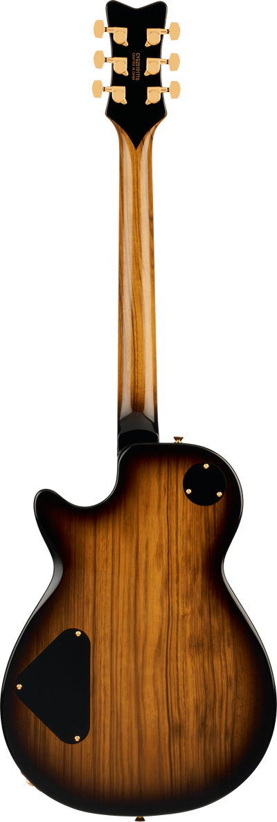 EMBARGO 9/9/2026 Gretsch Limited Edition Electromatic® Black Limba Jet™, Ebony Fingerboard, Sunburst - Fair Deal Music