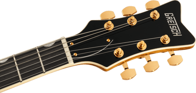 EMBARGO 9/9/2026 Gretsch Limited Edition Electromatic® Black Limba Jet™, Ebony Fingerboard, Sunburst - Fair Deal Music