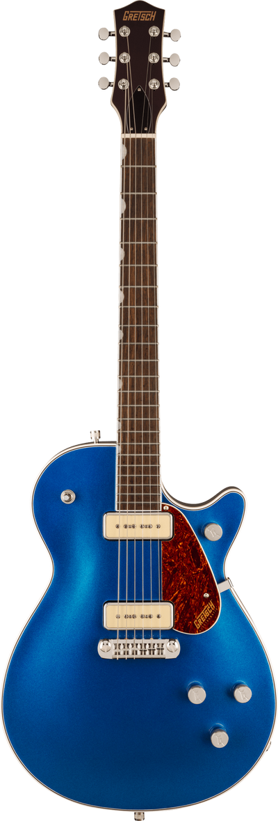 Gretsch G5210-P90 Electromatic Jet Two 90 Single-Cut with Wraparound, Fairlane Blue - Fair Deal Music