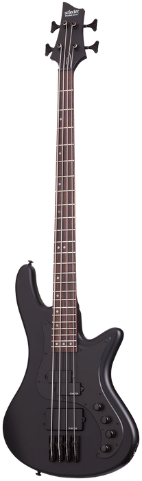 Schecter Stiletto Stealth-4, Satin Black - Fair Deal Music