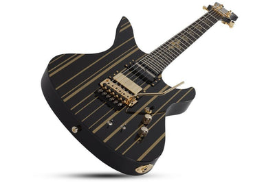 Schecter Synyster Gates Custom S w USA p/u Black/Gold - Fair Deal Music