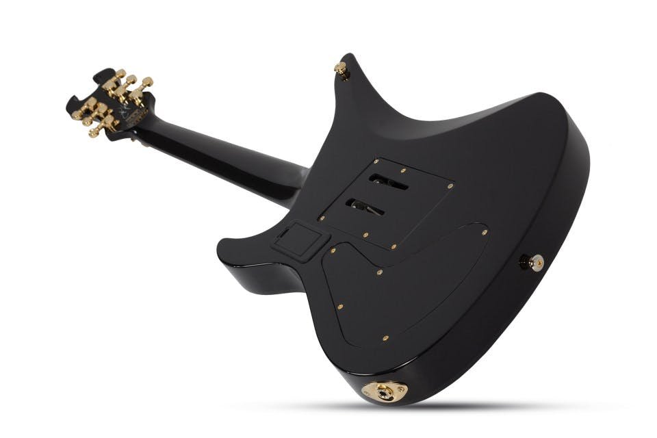 Schecter Synyster Gates Custom S w USA p/u Black/Gold - Fair Deal Music