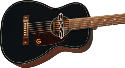 Gretsch Jim Dandy Deltoluxe Parlor Black Top Electro Acoustic Guitar