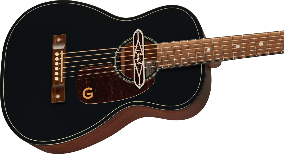 Gretsch Jim Dandy Deltoluxe Parlor Black Top Electro Acoustic Guitar