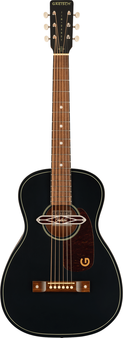 Gretsch Jim Dandy Deltoluxe Parlor Black Top Electro Acoustic Guitar