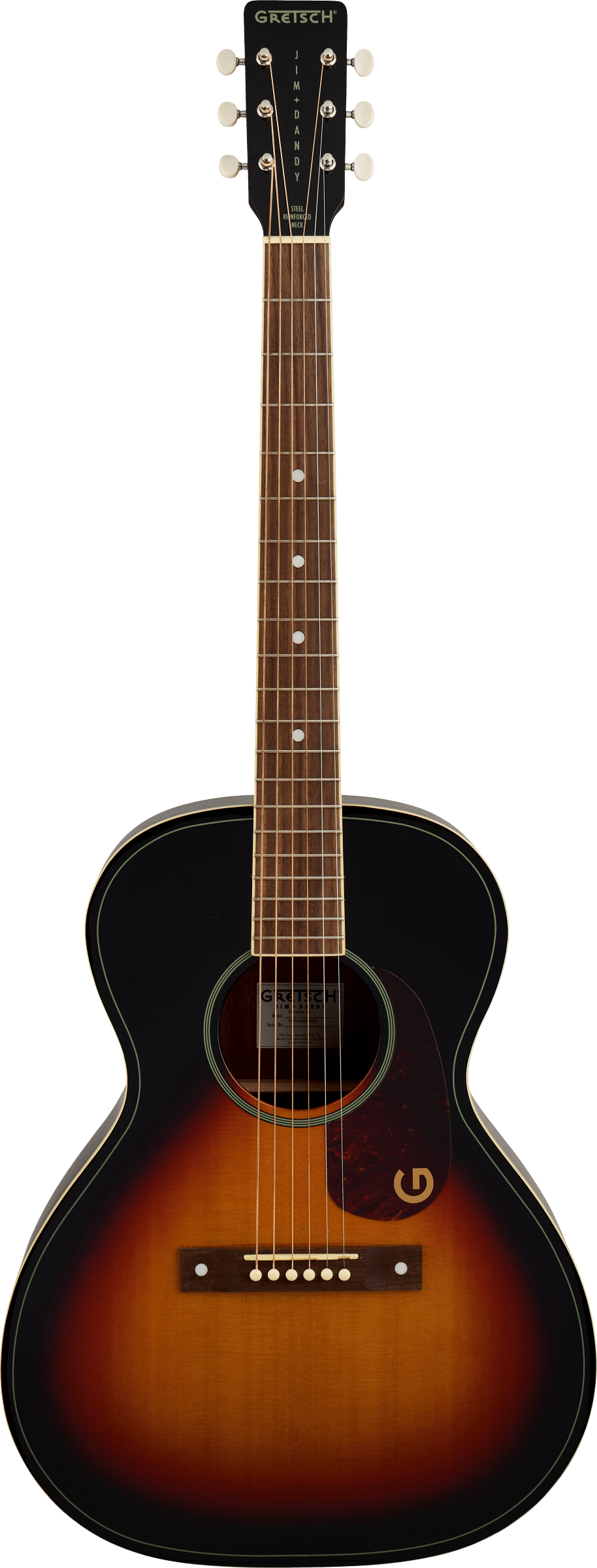 Gretsch Limited Edition Jim Dandy Concert Solid Top, Heritage Burst - Fair Deal Music