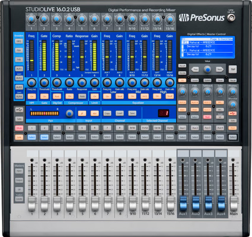 PreSonus Studiolive 16.0.2 USB Mixer [Open-Box] - Fair Deal Music