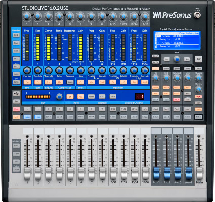 PreSonus Studiolive 16.0.2 USB Mixer [Open-Box] - Fair Deal Music