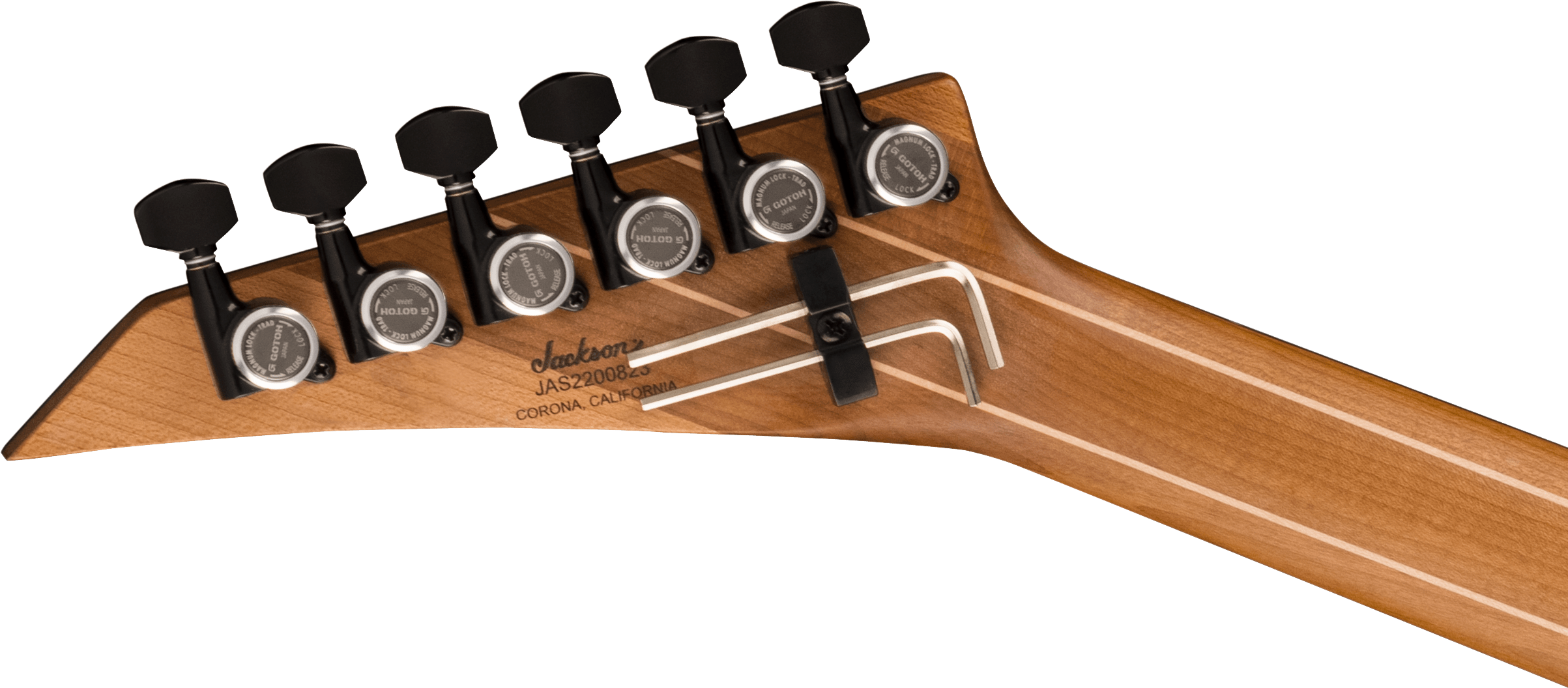 Jackson American Series Virtuoso, Streaked Ebony, Specific Ocean, Electric Guitar - Fair Deal Music