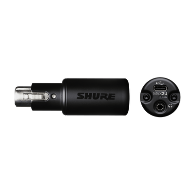 Shure MVX2U Digital Audio Interface - XLR to USB - Fair Deal Music