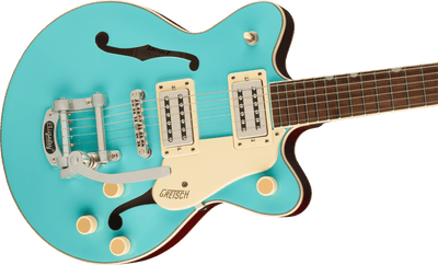 Gretsch G2655T Streamliner Centre-Block Junior Double Cutaway w/ Bigsby, Tropico - Fair Deal Music