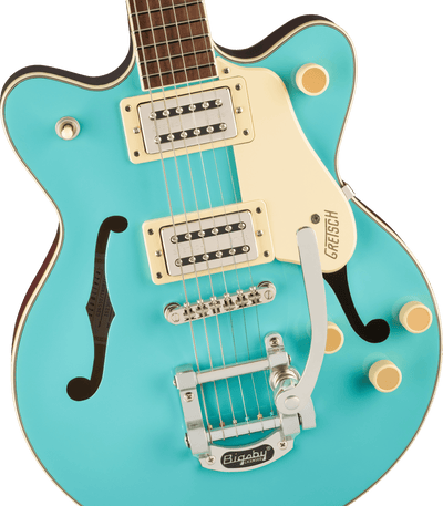 Gretsch G2655T Streamliner Centre-Block Junior Double Cutaway w/ Bigsby, Tropico - Fair Deal Music