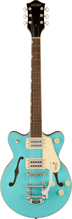 Gretsch G2655T Streamliner Centre-Block Junior Double Cutaway w/ Bigsby, Tropico - Fair Deal Music