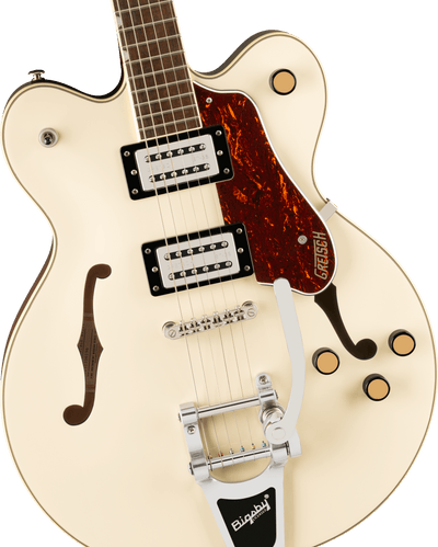 Gretsch G2622T Streamliner Center Block Double-Cut with Bigsby in Vintage White Electric Guitar - Fair Deal Music